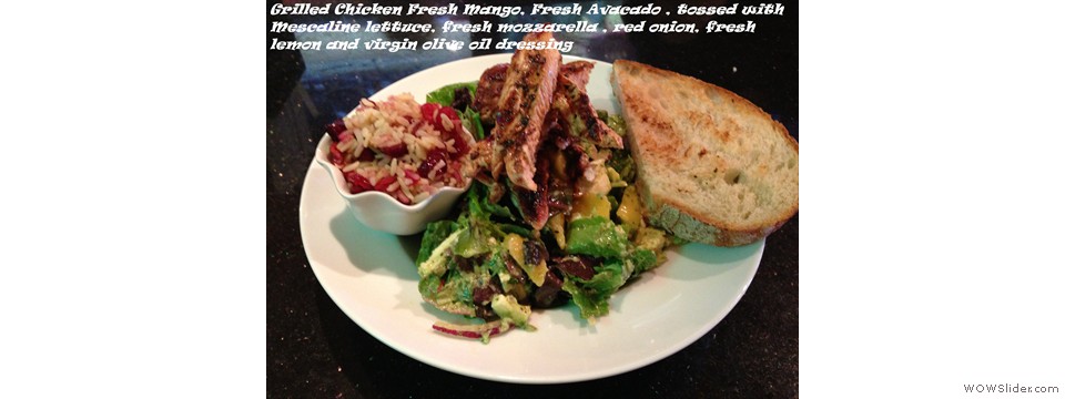 grilled chic salad