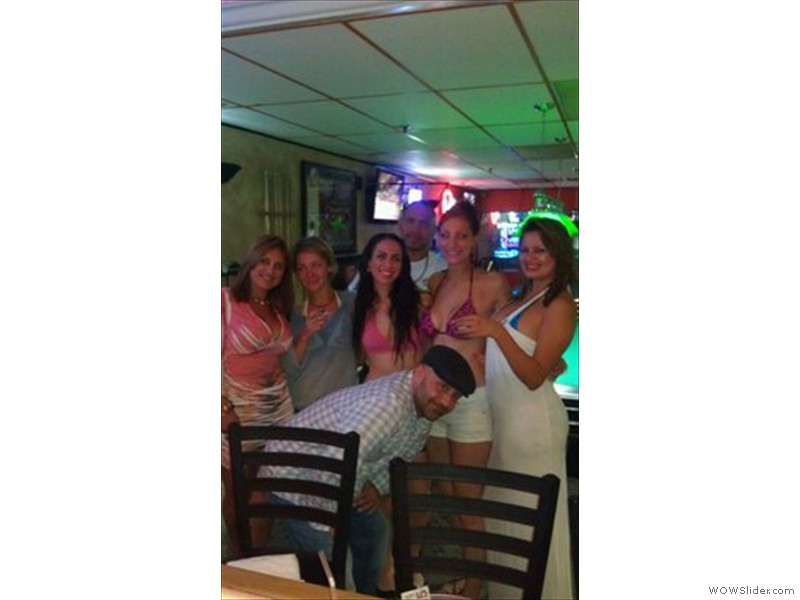 Pool Hall Bikini Party